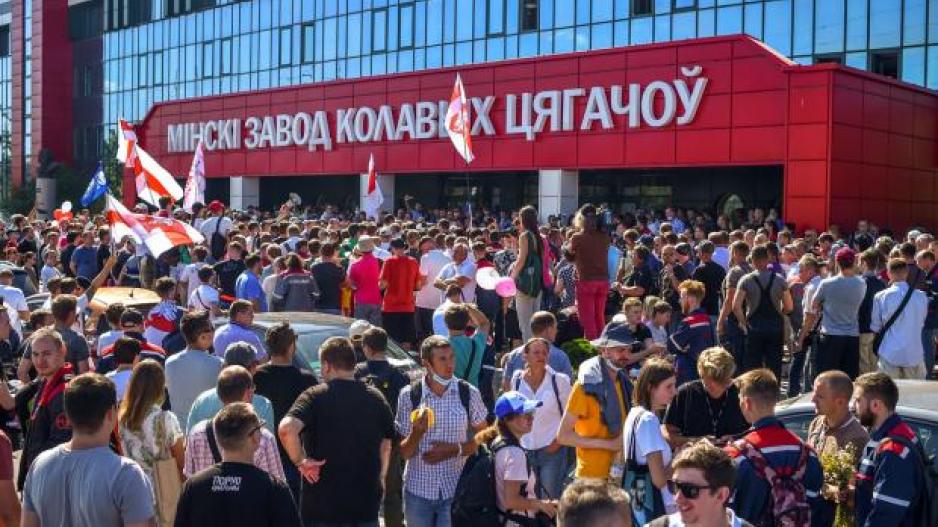 Belarus Minsk işçi