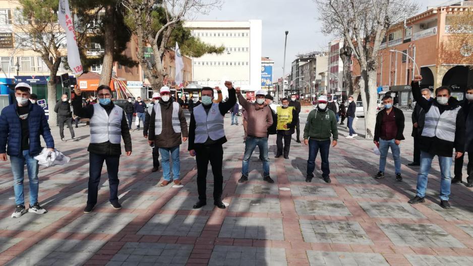 Karaman Döhler fabrikasında sendikal mücadele kazanacak, istibdad ve patronlar yenilecek!