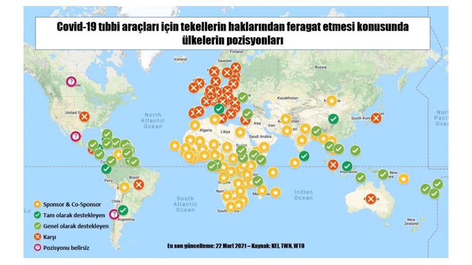 İlaç şirketlerinin kârı için milyonlar ölüme terk ediliyor! Patent hakkı kaldırılsın!