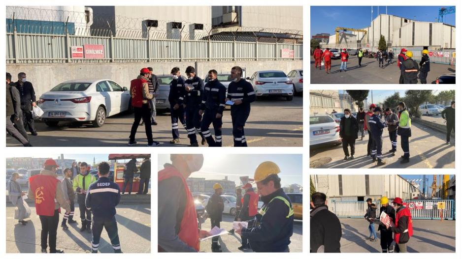 DİP’ten tersanelerde 1 Mayıs çağrısı: Bayram coşkusu ve düzene öfke bir arada!