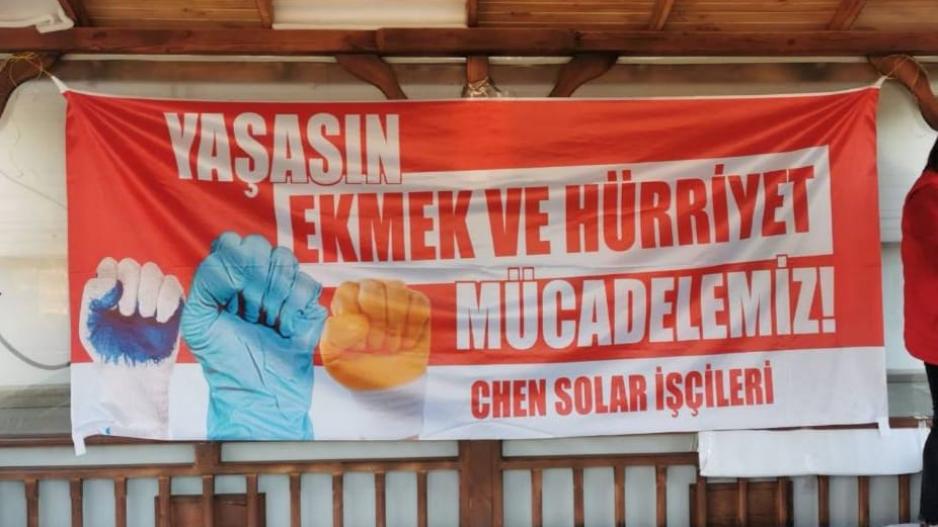 Tuzla Chen Solar’dan bir işçi: Safımızı bilelim, sınıf siyasetinde birleşelim!