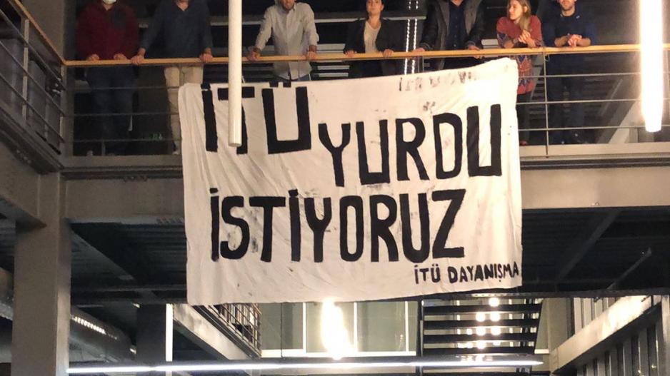 İTÜ öğrencileri yeni dönemde barınma hakkına sahip çıkıyor