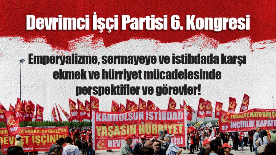 Devrimci İşçi Partisi 6. Kongre kapak 2