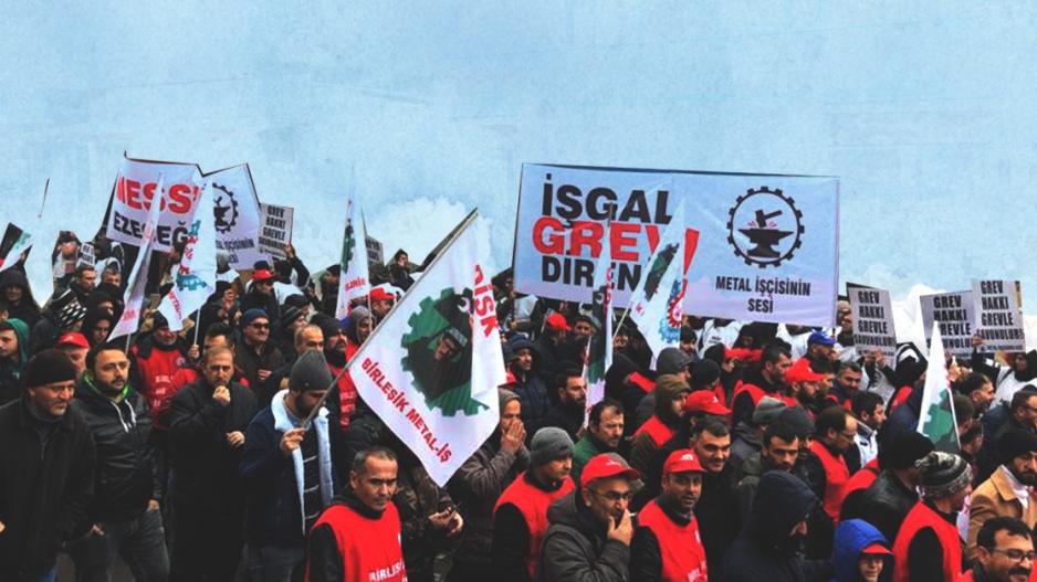 metal işgal grev direniş