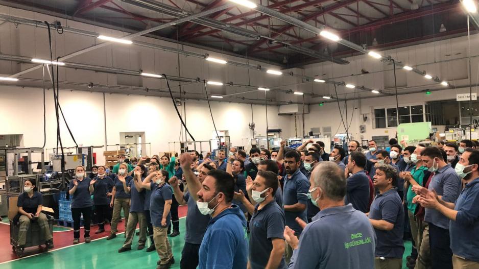 Mitsuba fabrikası işgal grev direniş Mitsuba fabrikası işgal grev direniş
