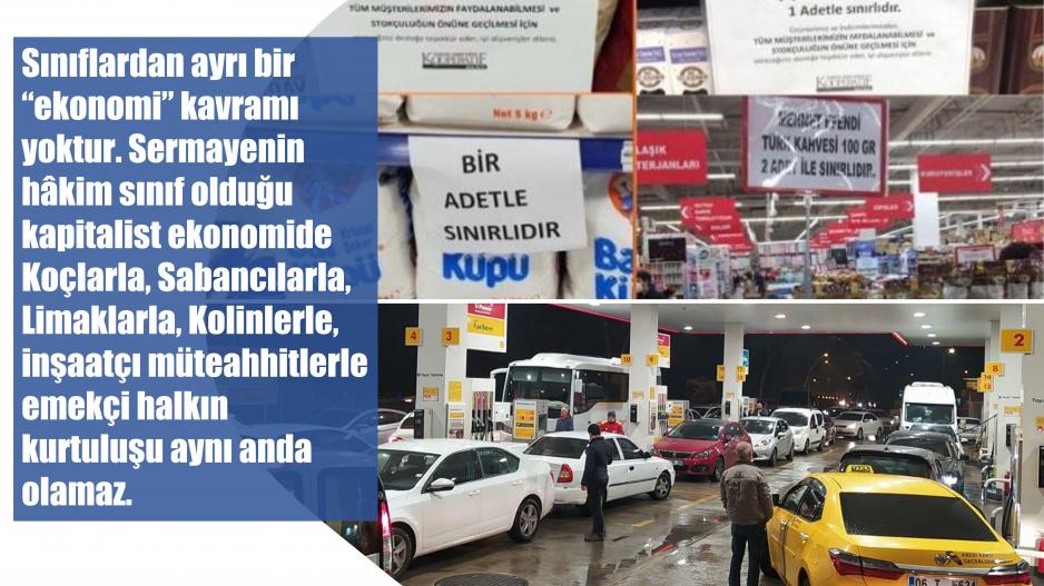 “Ekonomik kurtuluş savaşı” büyük bir yalandır! Türkiye’nin, işçi sınıfının ve emekçi halkın kurtuluşundan başka bir kurtuluşu yoktur! “Ekonomik kurtuluş savaşı” büyük bir yalandır! Türkiye’nin, işçi sınıfının ve emekçi halkın kurtuluşundan başka bir kurtuluşu yoktur!
