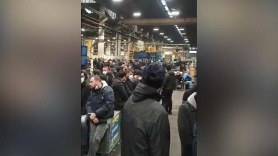 Çimsataş işçileri MESS sözleşmesini fiili grevle reddediyor