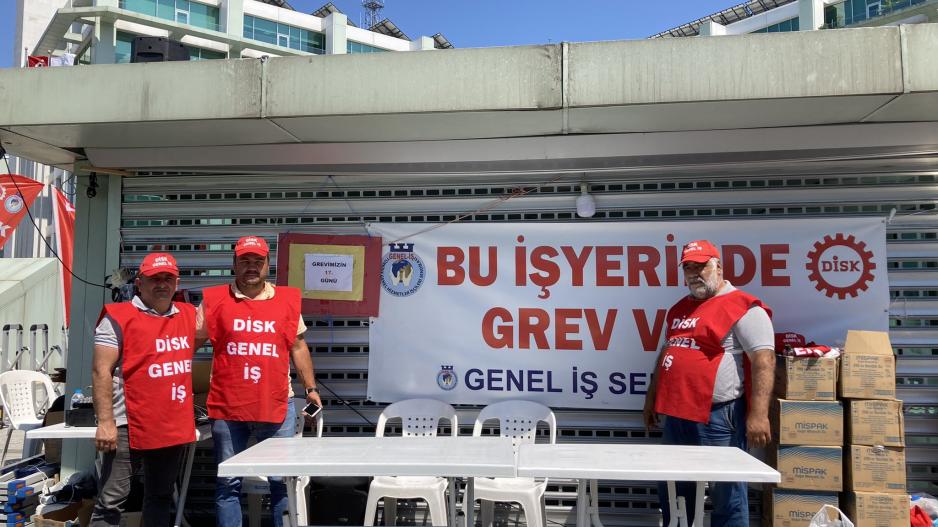 Sarıyer belediyesi grev