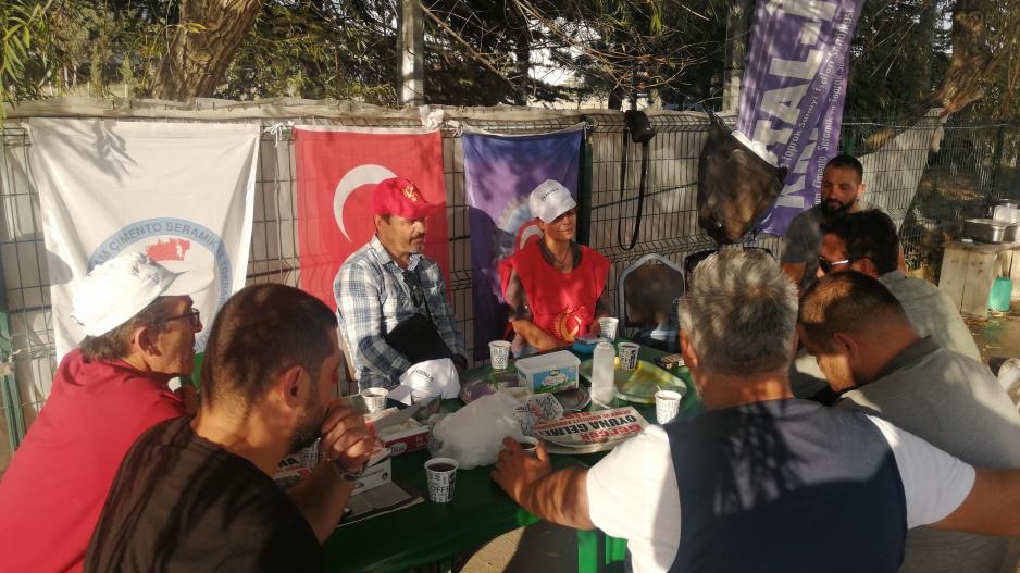 atışkan alçı grev 80. gün