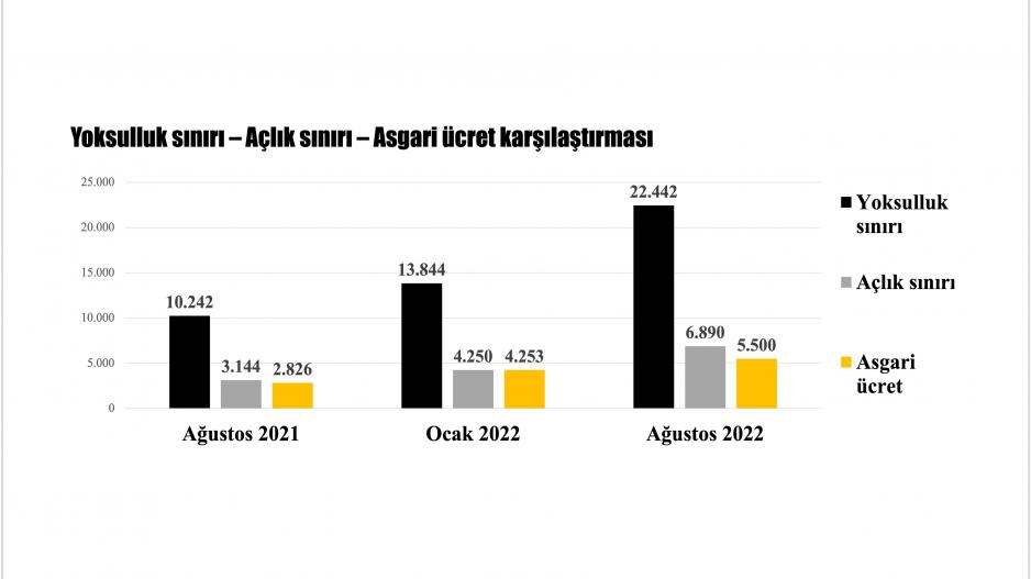 yoksulluk sınırı - açlık sınırı - asgari ücret