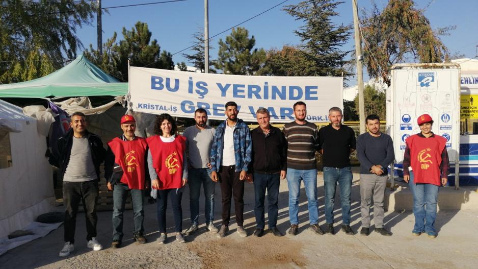 Atışkan Yapı işçilerinin grevi 118. gününde