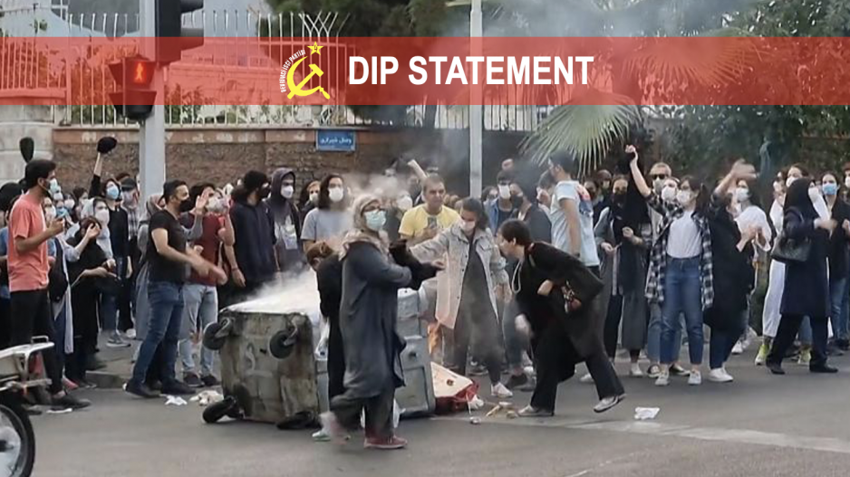 DIP Statement: Iran heading towards revolution, the Middle East poised for radical change
