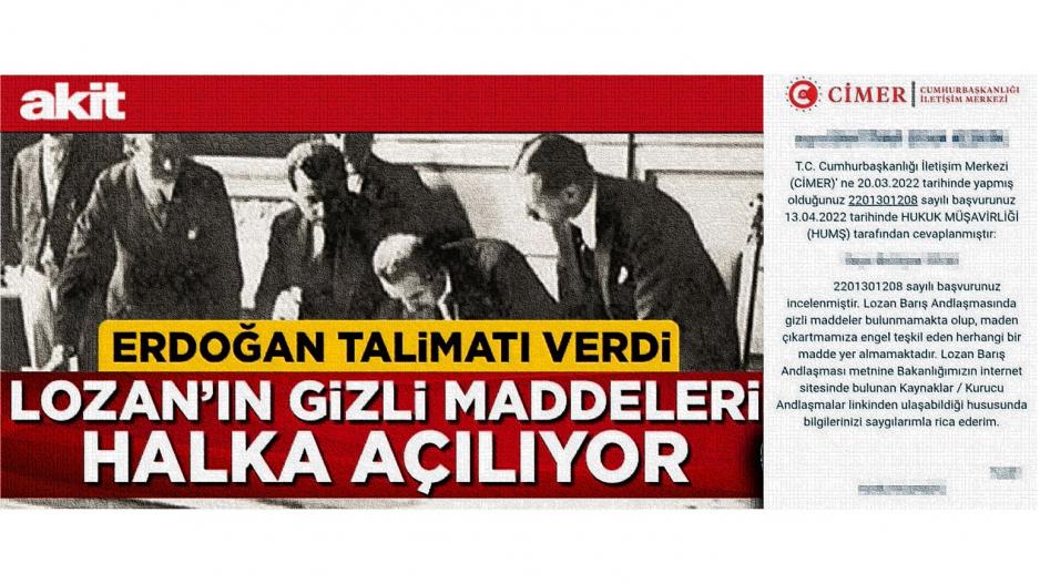 2023’e girdik ve Lozan halen yürürlükte: Lozan yalanları neyi örtüyor?