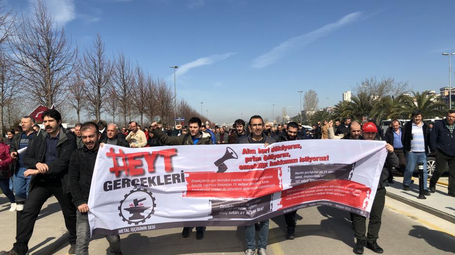 Mücadeleye devam! Ayrı gayrı yok mezarda emekliliğe son!