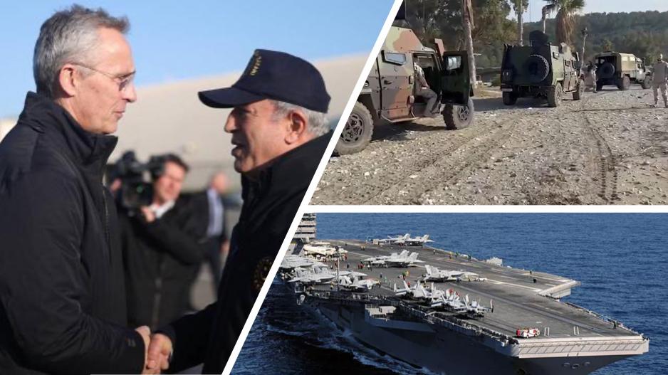 Depremde dünya Türkiye’ye dayanışma NATO ise silah gösterdi: NATO dün olduğu gibi bugün de yanımızda değil karşımızdadır! Depremde dünya Türkiye’ye dayanışma NATO ise silah gösterdi: NATO dün olduğu gibi bugün de yanımızda değil karşımızdadır!