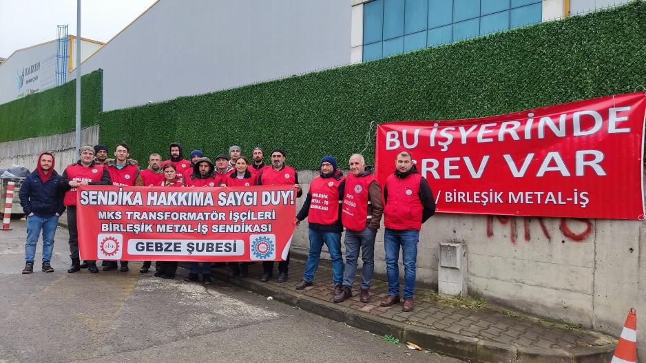 MKS Transformatör grevi hepimizin grevidir!