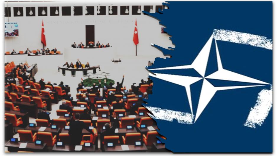 NATO’ya zincirlenmiş meclis! Emperyalist saldırganlığa tek hayır oyu çıkmadı! NATO’ya zincirlenmiş meclis! Emperyalist saldırganlığa tek hayır oyu çıkmadı!