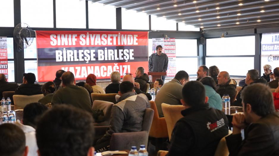 9 nisan Trakya toplantı Levent Dölek