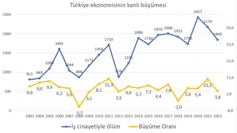 Türkiye kapitalizminin kanlı büyümesi: Canımız kanımız kapitalizme feda olmasın!