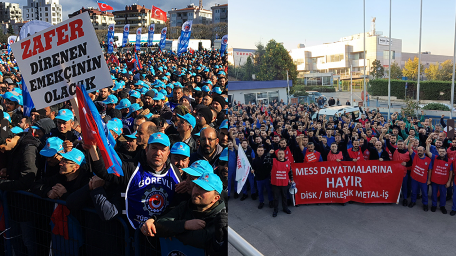 MESS’in çizdiği sınırlar aşılıyor! MESS’e karşı sendika ayrımı yapmadan hep beraber mücadeleye! MESS’in çizdiği sınırlar aşılıyor! MESS’e karşı sendika ayrımı yapmadan hep beraber mücadeleye!