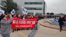 Metal işçisi grevi seçti: Haklarını söke söke alıyor!