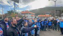 Temel Conta işçileri grevlerini kararlılıkla sürdürüyor