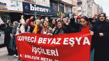 Dilovası Copreci’den metal işçisi bir kadın:Sözleşmemizi imzaladık hakkımız olanı örgütlü gücümüzle aldık