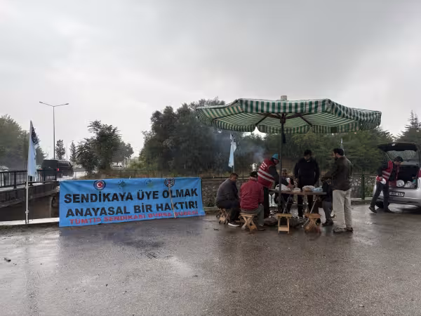 Özdağlı Lojistik işçilerinin direnişi devam ediyor!